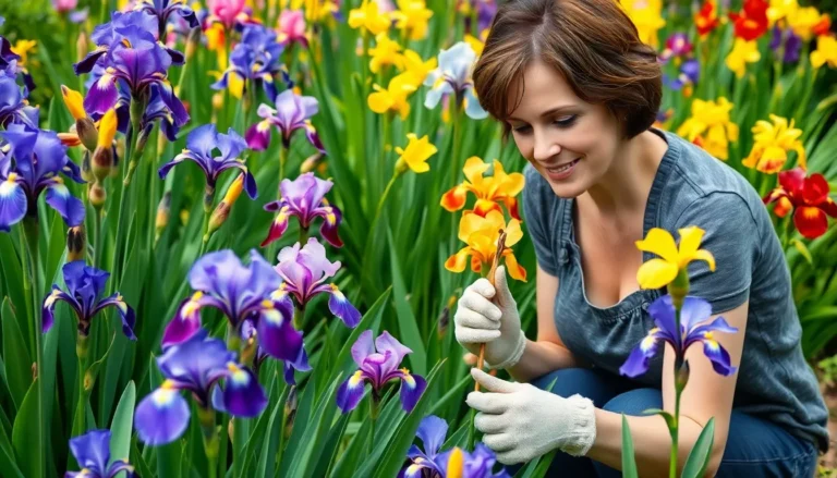 iris plant care